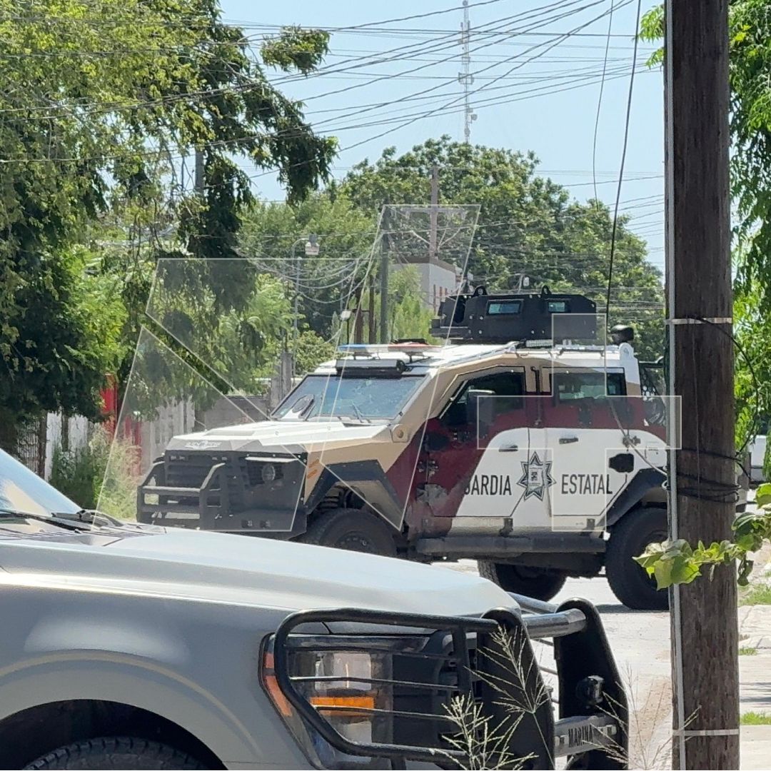 Marina, Ejército y Fiscalía Despliegan Operativo en la Colonia Almaguer de Reynosa